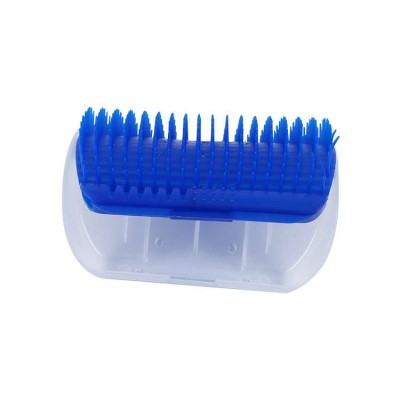 Cat Self Groomer Tool Massage Brush Scratcher Rubber Comb Soft Pet Brush 2020  Hot Amazon Wall Corner Cat Brush for Cat