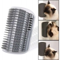 Cats Self Groomer Cat Corner Groomer Grooming Brush Wall Corner Massage Comb for Kitten Puppy